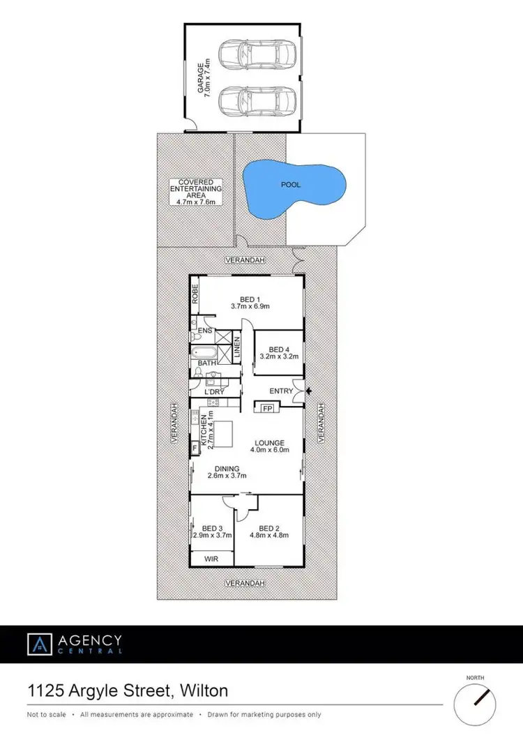 Floorplan of Homely house listing, 1125 Argyle Street, Wilton NSW 2571