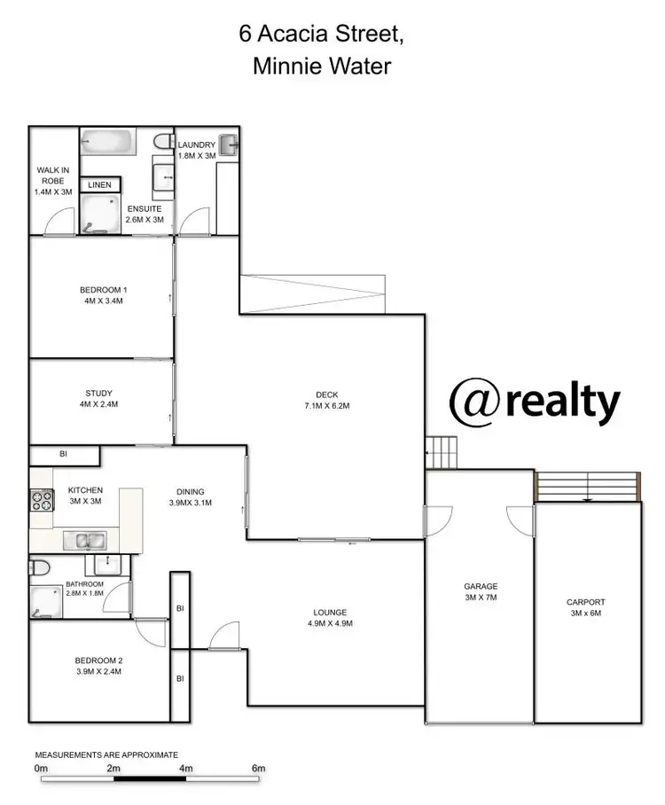 Floorplan of Homely house listing, 6 Acacia Street, Minnie Water NSW 2462