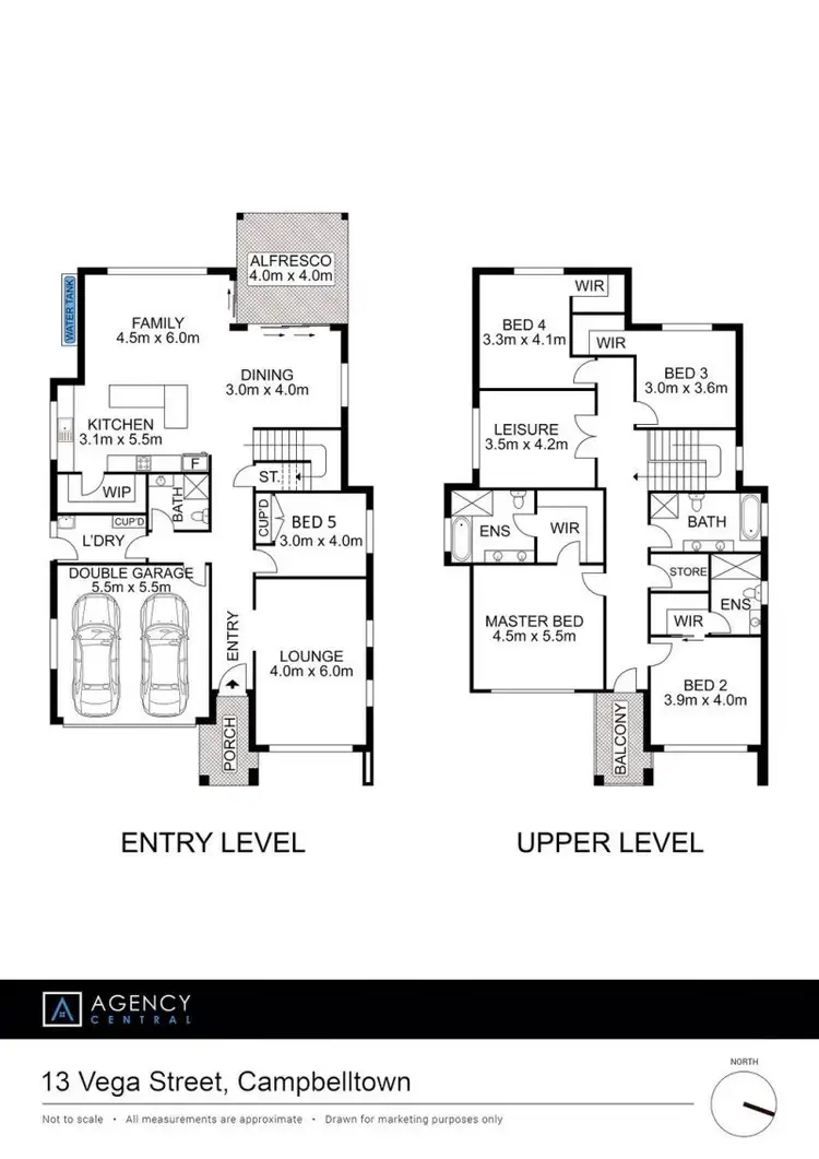 Floorplan of Homely house listing, 13 Vega Street, Campbelltown NSW 2560