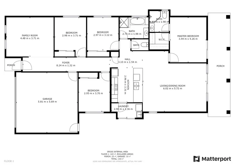 Floorplan of Homely house listing, 11 Oliver Place, Ormeau QLD 4208