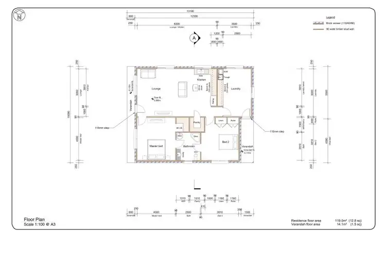 Floorplan of Homely rural property listing, 11 Johns Hill Road, Irishtown TAS 7330