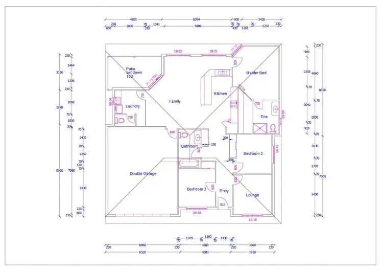 Floorplan of Homely house listing, 44 Canning Drive, Casino NSW 2470