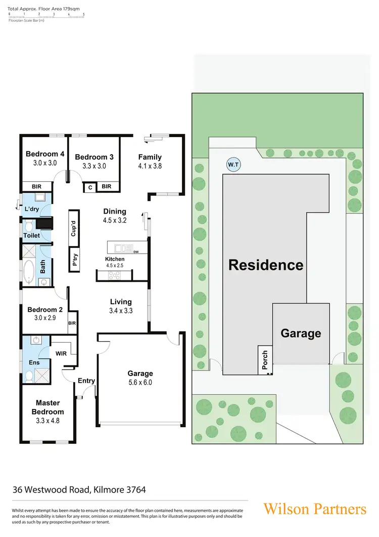 Floorplan of Homely house listing, 36 Westwood Road, Kilmore VIC 3764