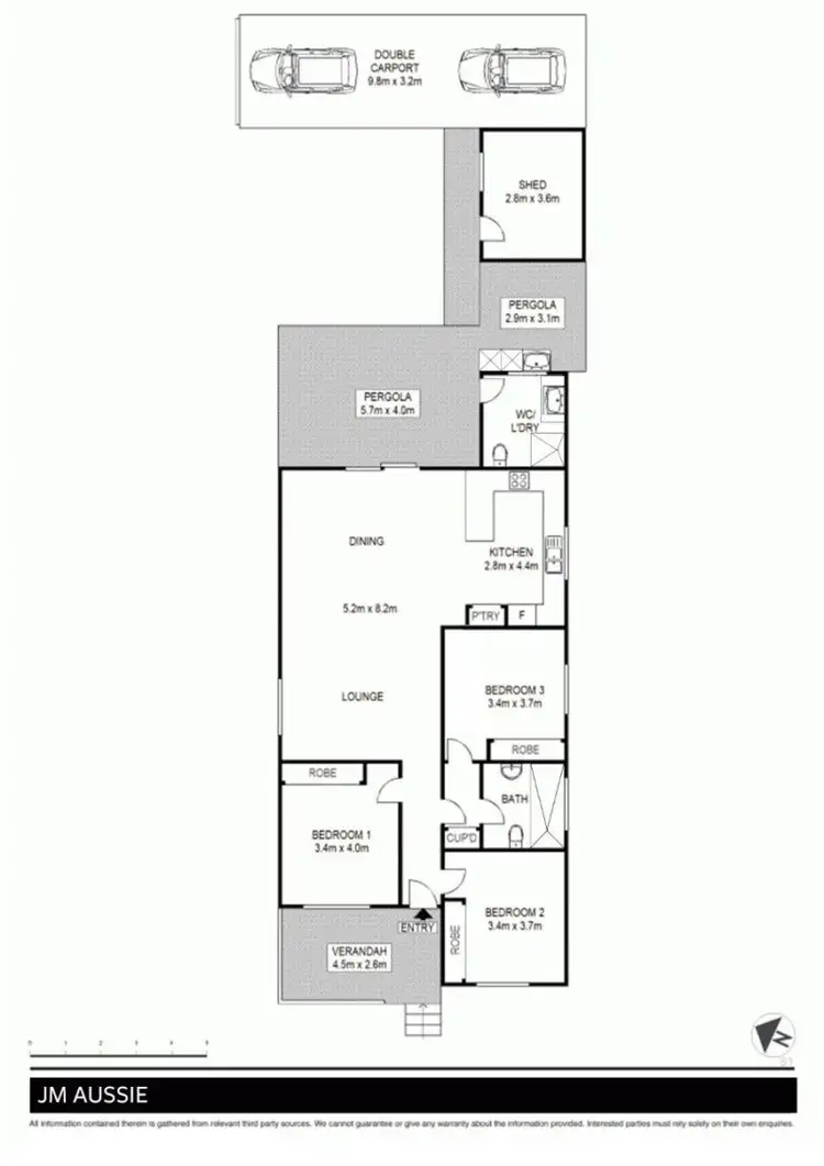 Floorplan of Homely house listing, 95 The Trongate, Granville NSW 2142