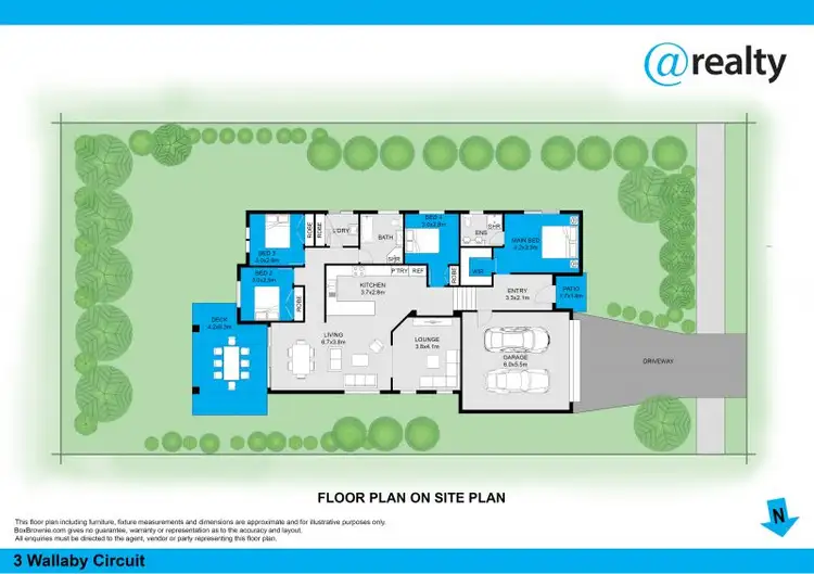 Floorplan of Homely house listing, 3 Wallaby Circuit, Mona Vale NSW 2103