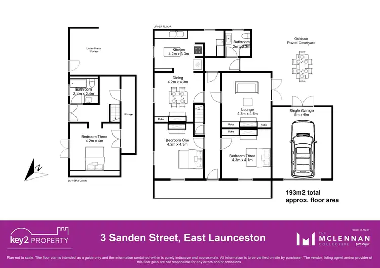 Floorplan of Homely house listing, 3 Sanden Street, East Launceston TAS 7250