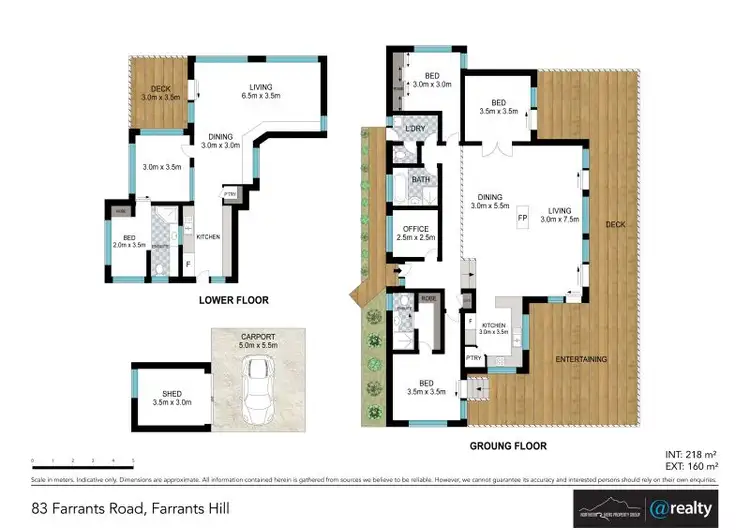 Floorplan of Homely rural property listing, 83 Farrants Road, Nunderi NSW 2484