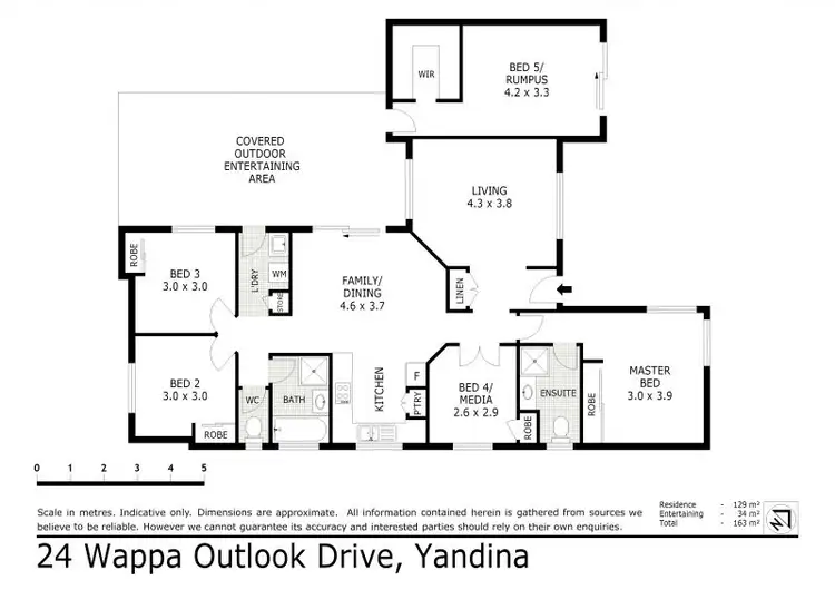 Floorplan of Homely house listing, 24 Wappa Outlook Drive, Yandina QLD 4561
