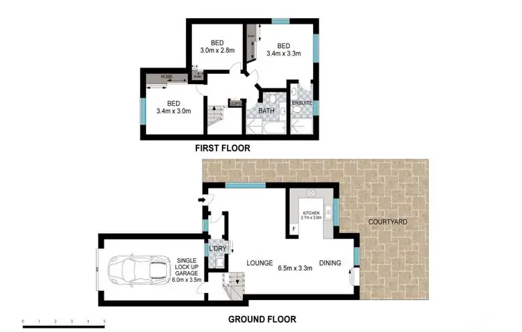 Floorplan of Homely townhouse listing, 9/583 Wondall Road, Tingalpa QLD 4173