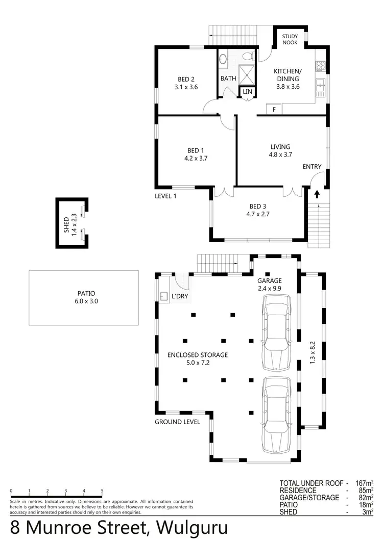 Floorplan of Homely house listing, 8 Munroe Street, Wulguru QLD 4811