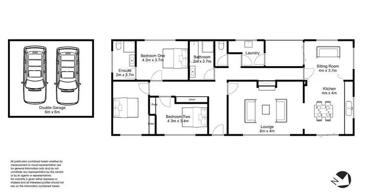 Floorplan of Homely house listing, 66 Meander Valley Road, Westbury TAS 7303