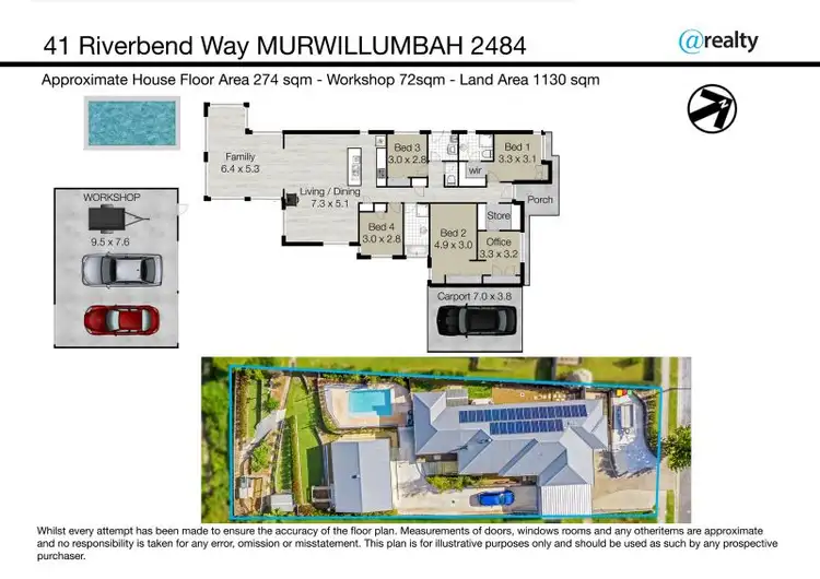 Floorplan of Homely house listing, 41 Riverbend Way, Murwillumbah NSW 2484