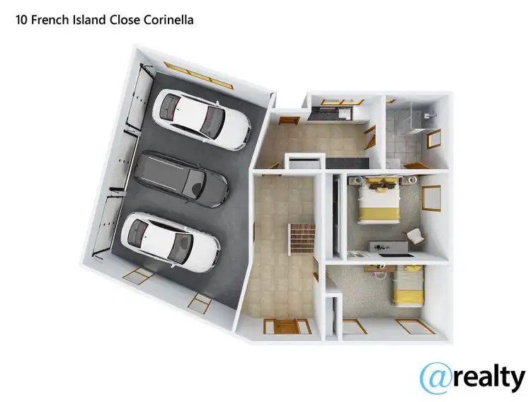 Floorplan of Homely house listing, 10 French Island Close, Corinella VIC 3984