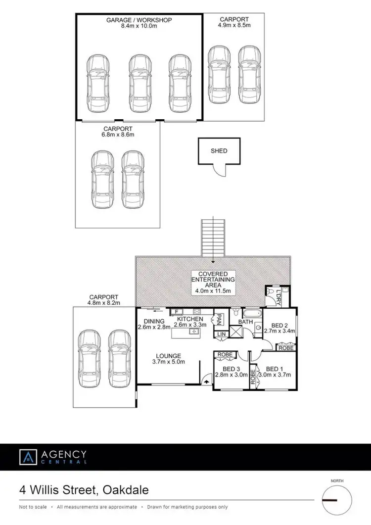 Floorplan of Homely house listing, 4 Willis Street, Oakdale NSW 2570