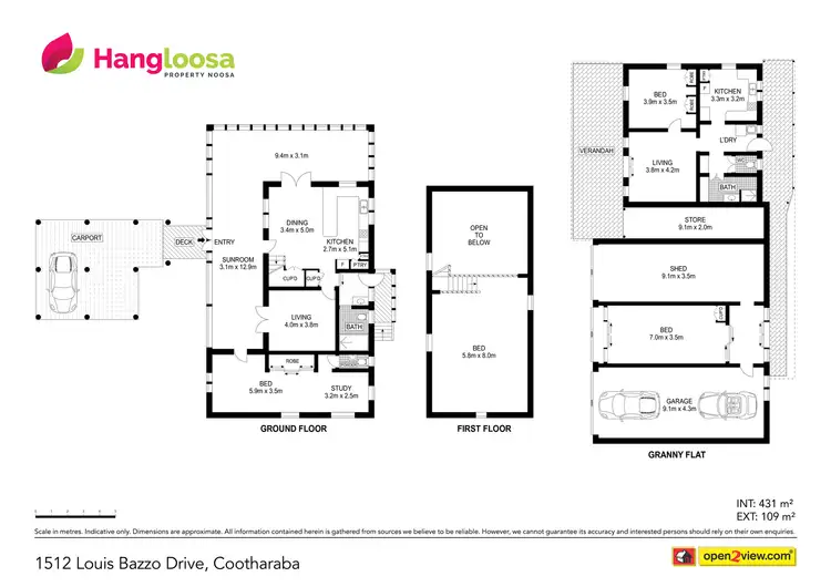 Floorplan of Homely rural property listing, 1512 Louis Bazzo Drive, Cootharaba QLD 4565