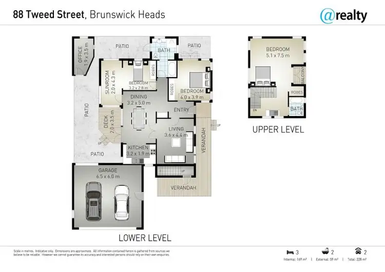 Floorplan of Homely house listing, 88 Tweed Street, Brunswick Heads NSW 2483