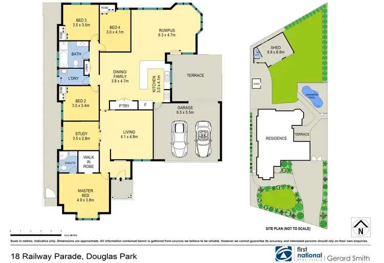 Floorplan of Homely house listing, 18 Railway Parade, Douglas Park NSW 2569