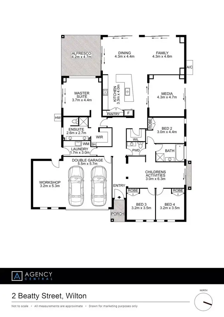 Floorplan of Homely house listing, 2 Beatty Street, Wilton NSW 2571