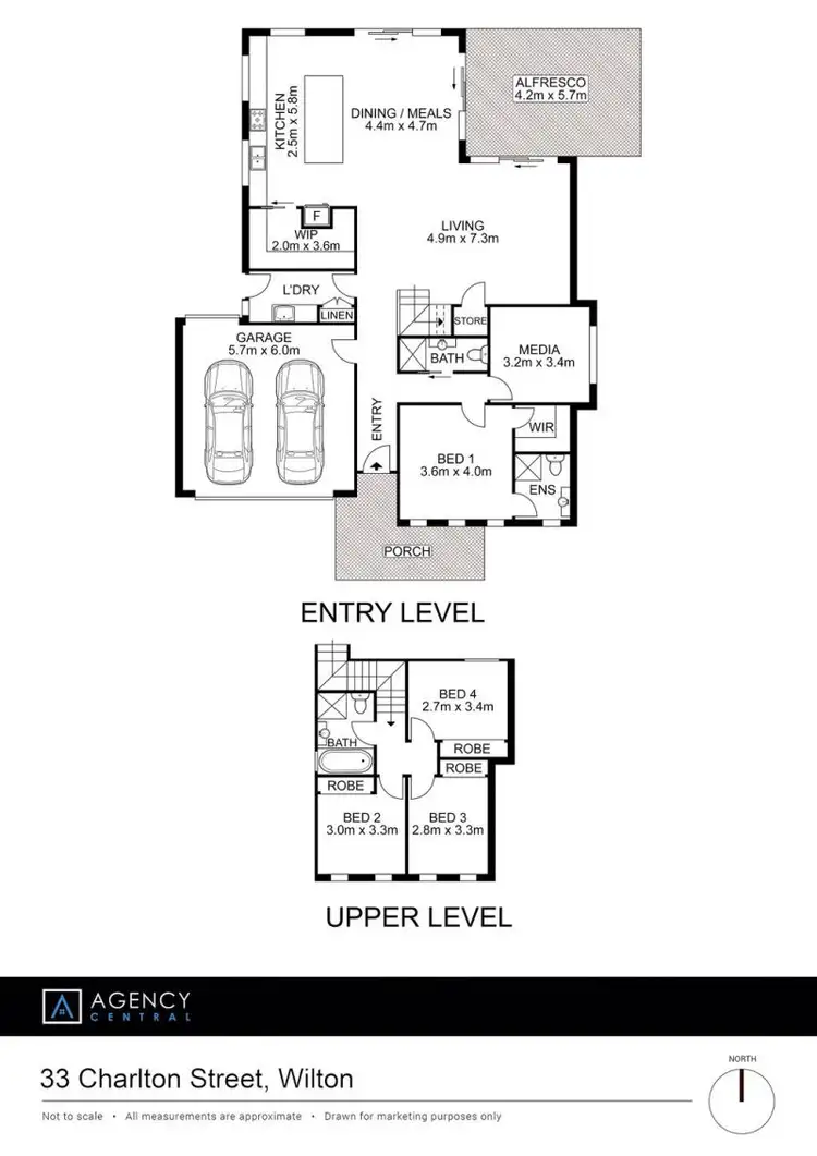 Floorplan of Homely house listing, 33 Charlton Street, Wilton NSW 2571