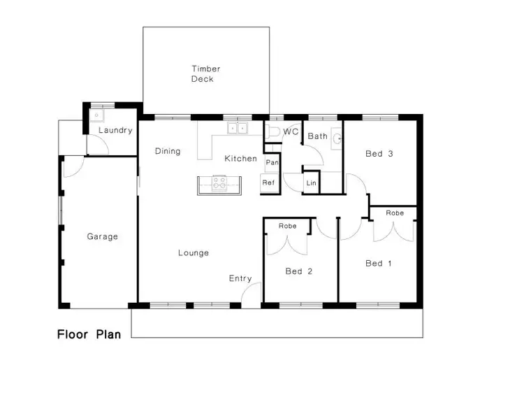 Floorplan of Homely house listing, 32 Mahogany Way, Wauchope NSW 2446