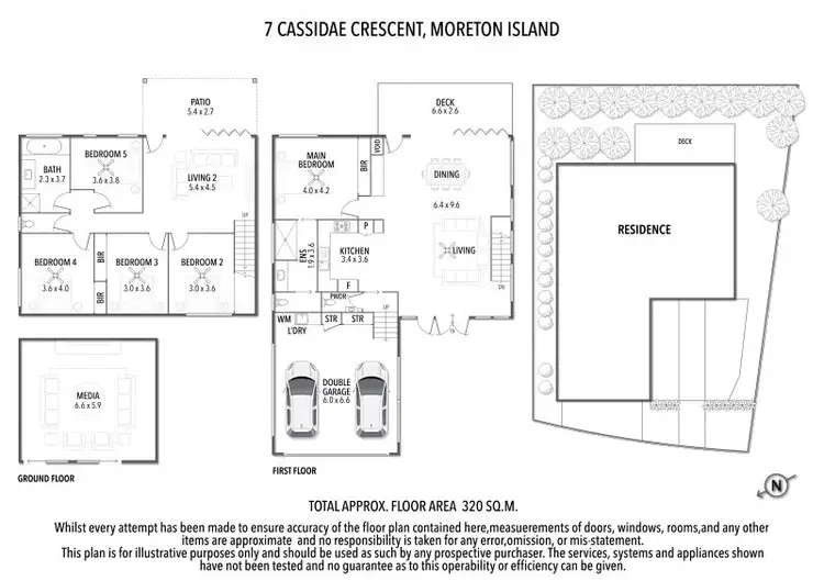 Floorplan of Homely house listing, 7 Cassidae Crescent, Tangalooma QLD 4025