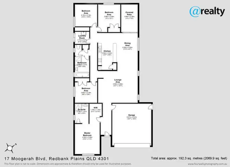 Floorplan of Homely house listing, 17 Moogerah Boulevard, Redbank Plains QLD 4301