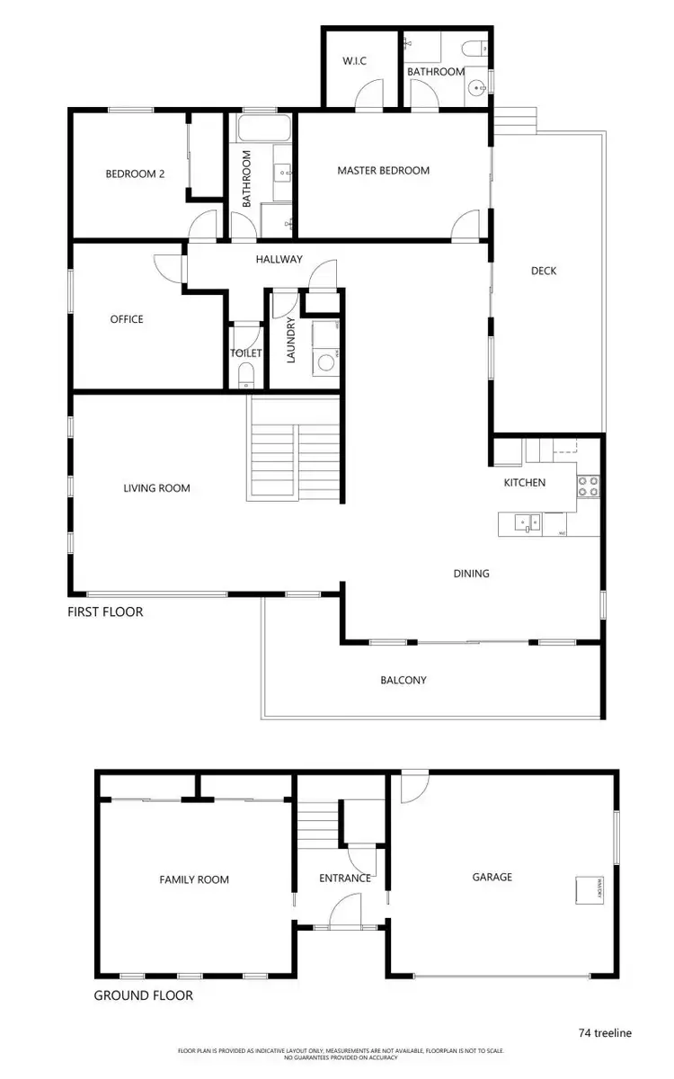 Floorplan of Homely house listing, 74 Treeline Circuit, Upper Coomera QLD 4209