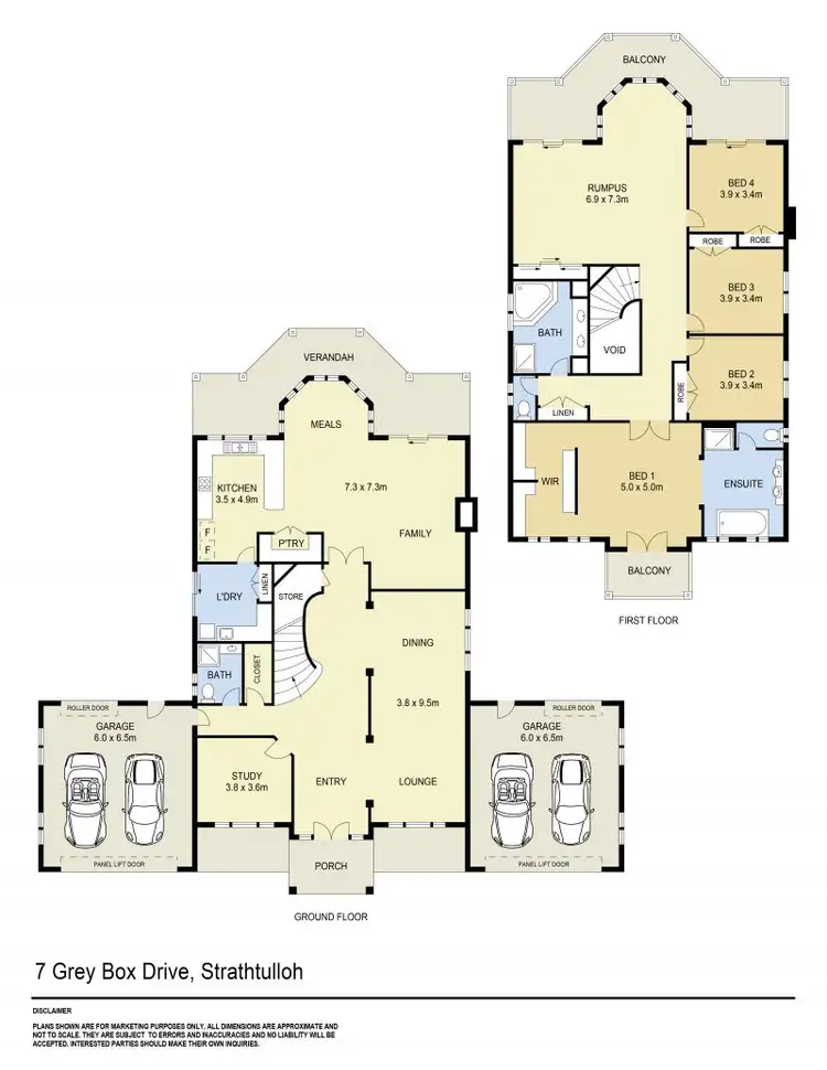 Floorplan of Homely rural property listing, 7 Grey Box Drive, Strathtulloh VIC 3338