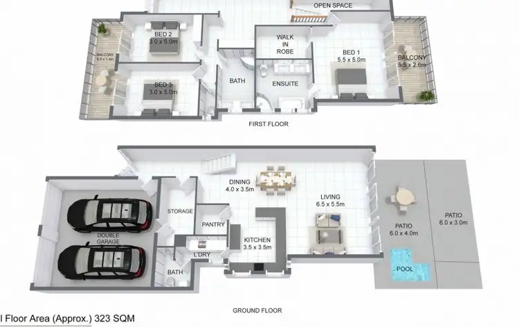 Floorplan of Homely townhouse listing, 11B Annear Court, Stuart Park NT 820