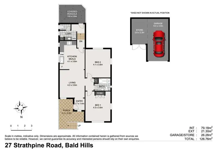 Floorplan of Homely house listing, 27 Strathpine Road, Bald Hills QLD 4036