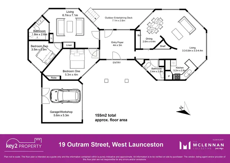 Floorplan of Homely house listing, 19 Outram Street, West Launceston TAS 7250
