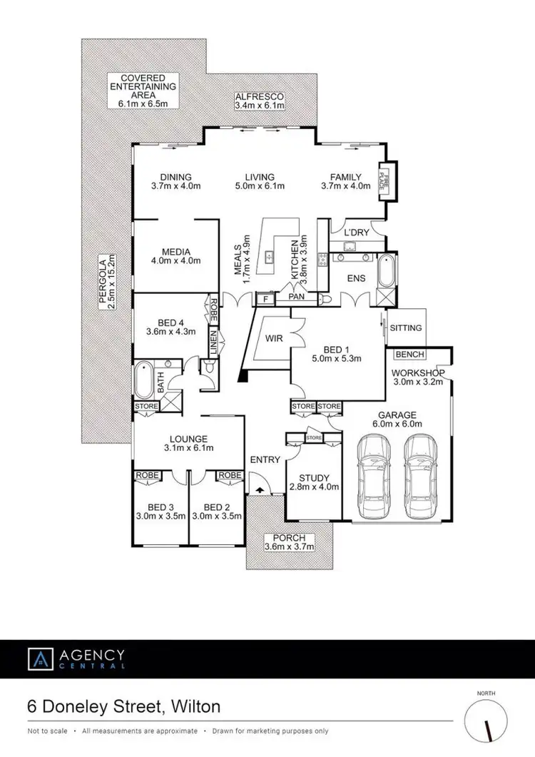 Floorplan of Homely house listing, 6 Doneley Street, Wilton NSW 2571