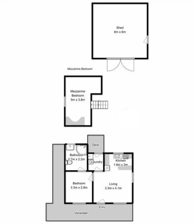 Floorplan of Homely house listing, 224 Lewisham Scenic Drive, Lewisham TAS 7173