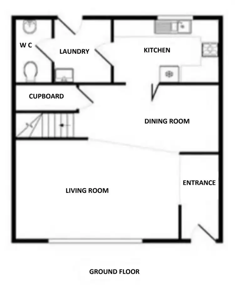 Floorplan of Homely townhouse listing, 3/20 Donald Road, Queanbeyan NSW 2620
