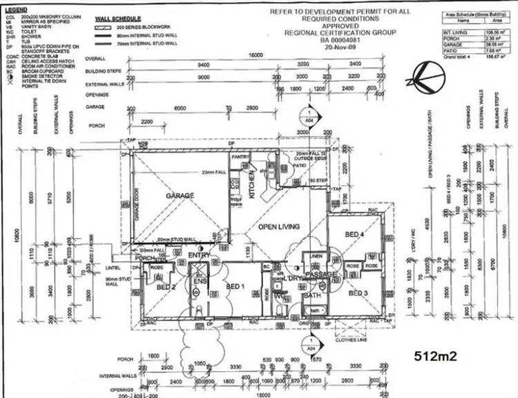 Floorplan of Homely house listing, 46 Blue Wren Drive, Kelso QLD 4815