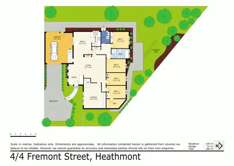 Floorplan of Homely house listing, 4/4 Fremont Street, Heathmont VIC 3135
