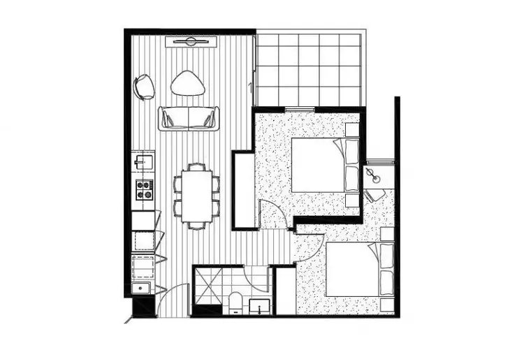 Floorplan of Homely apartment listing, 403/25 Clifton Street, Prahran VIC 3181