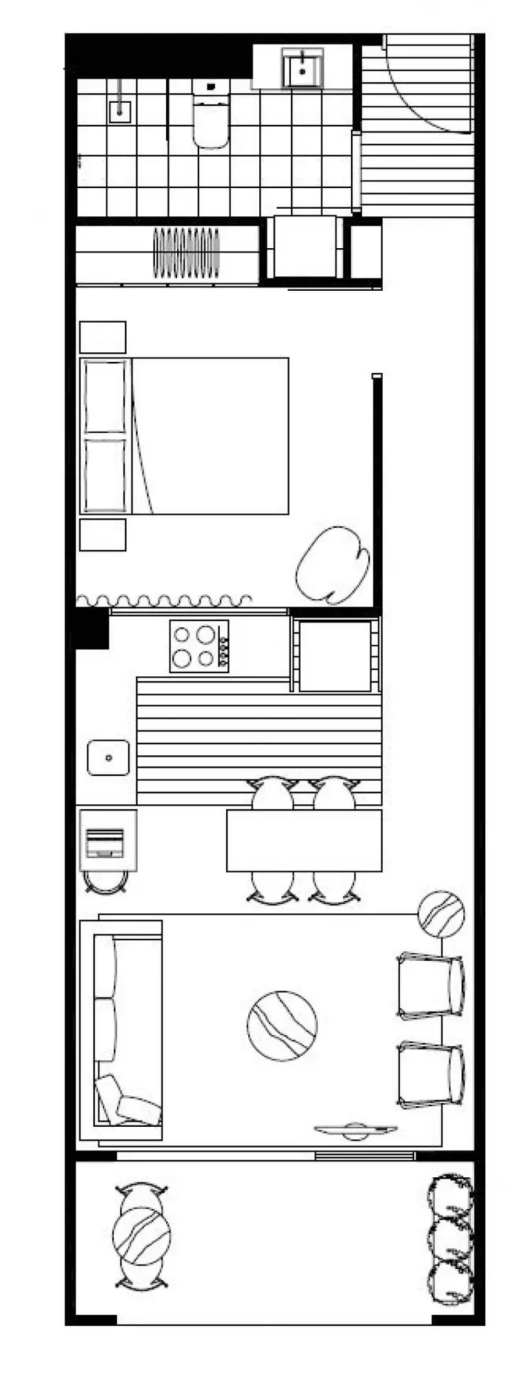 Floorplan of Homely apartment listing, 211/8 Olive York Way, Brunswick West VIC 3055