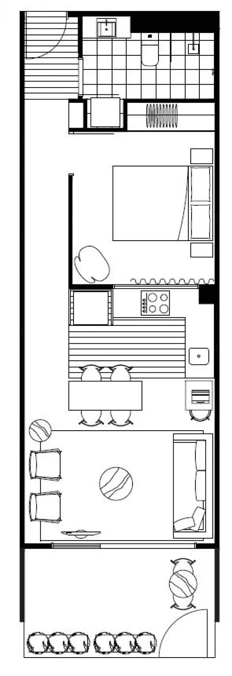 Floorplan of Homely apartment listing, G15/8 Olive York Way, Brunswick West VIC 3055