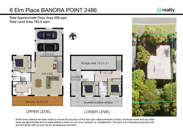 Floorplan of Homely house listing, 6 Elm Place, Banora Point NSW 2486