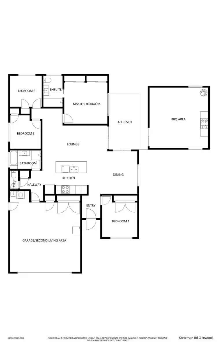 Floorplan of Homely rural property listing, 127 Stevenson Road, Glenwood QLD 4570