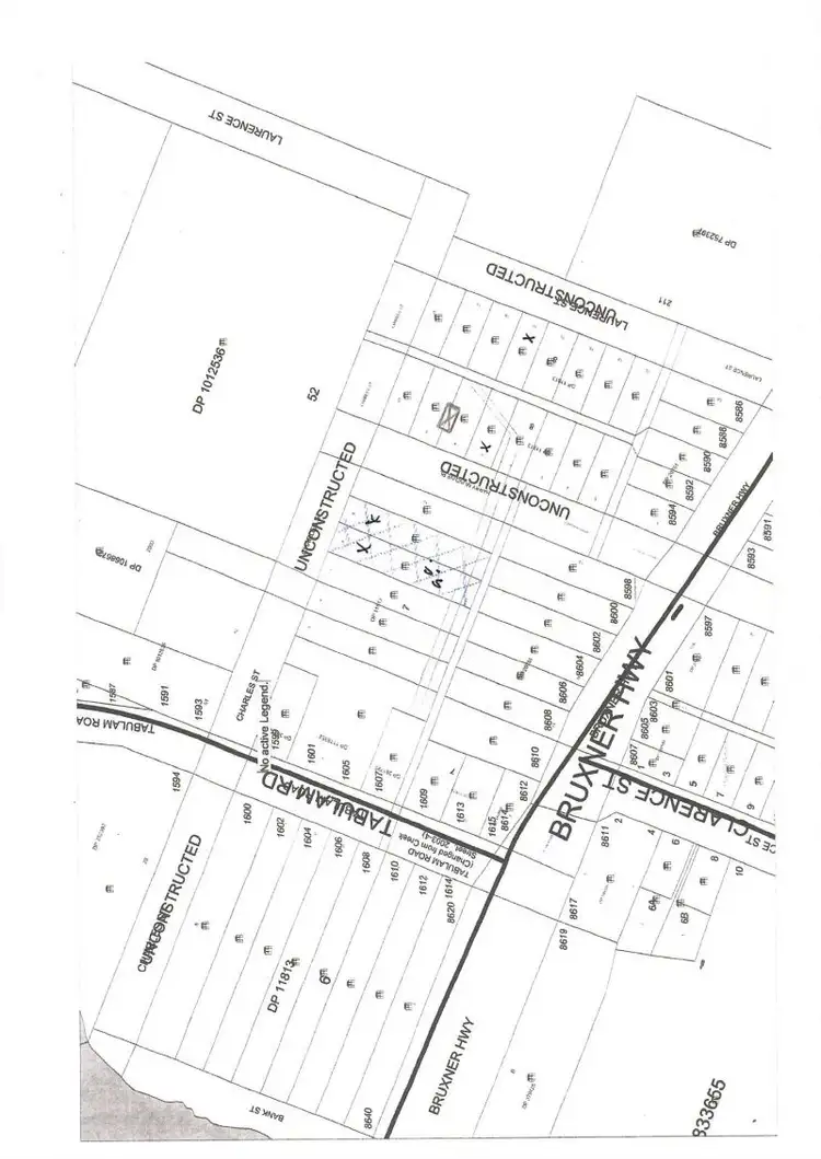 Floorplan of Homely land listing, LOT Lot 8-9, /12 Charles Street, Tabulam NSW 2469
