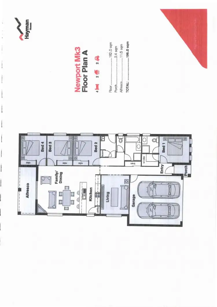 Floorplan of Homely house listing, 6 Ferngrove Street, Pimpama QLD 4209