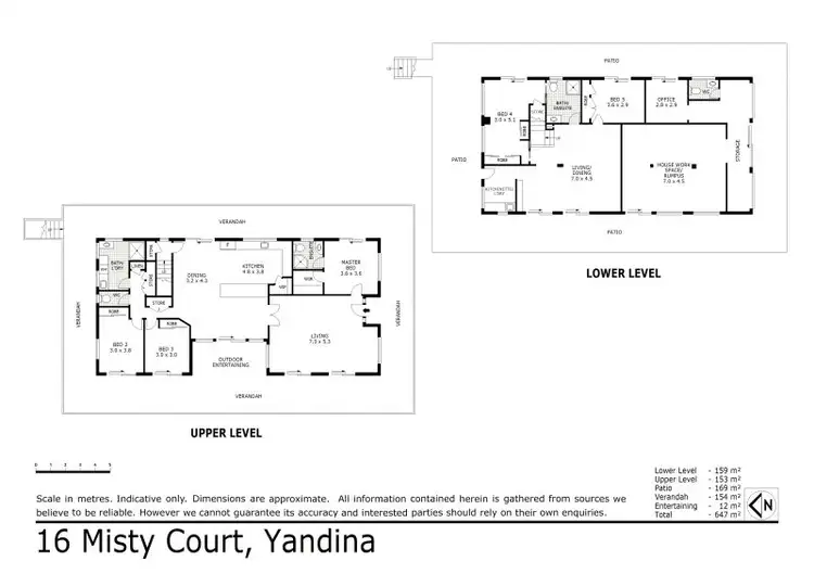 Floorplan of Homely house listing, 16 Misty Court, Yandina QLD 4561
