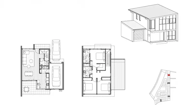 Floorplan of Homely townhouse listing, 62/1 Lyra Avenue, Hope Island QLD 4212