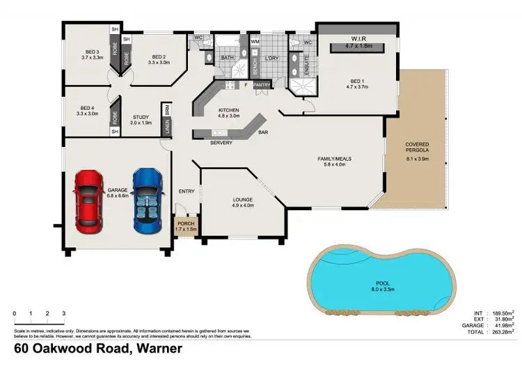 Floorplan of Homely house listing, 60 Oakwood Road, Warner QLD 4500