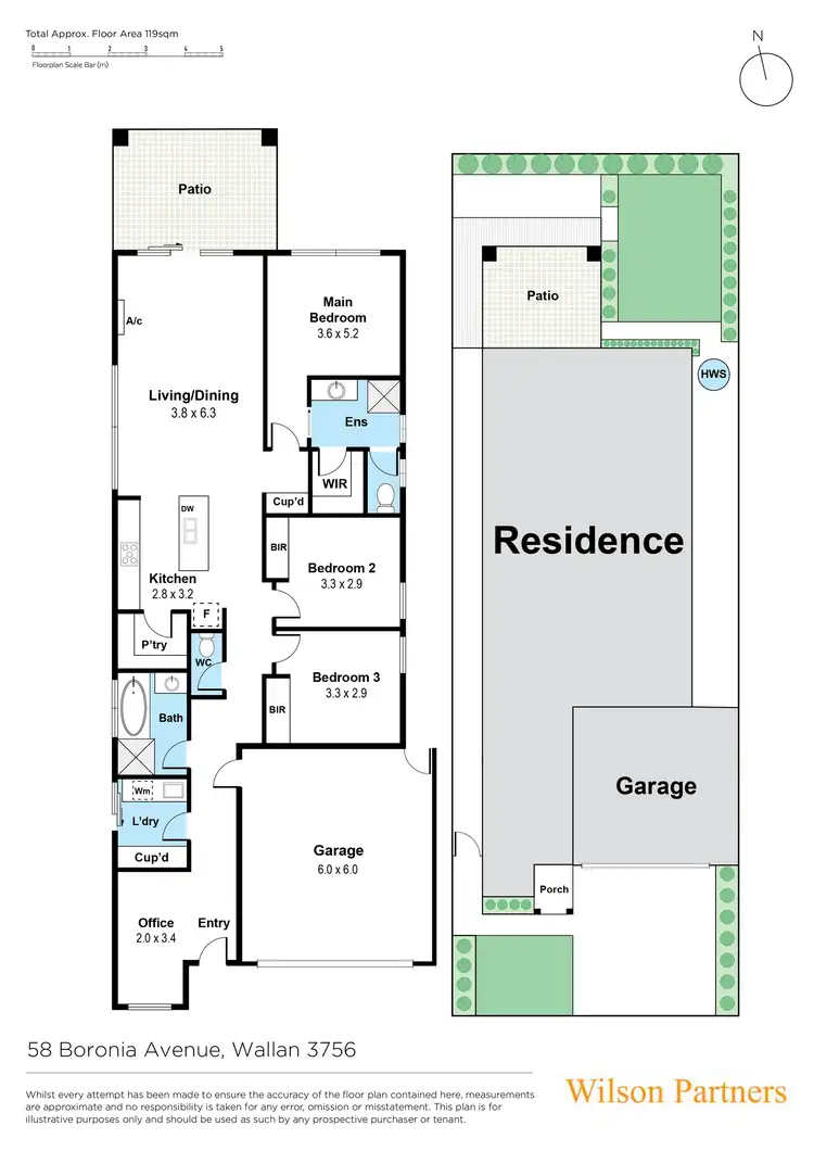 Floorplan of Homely house listing, 58 Boronia Avenue, Wallan VIC 3756