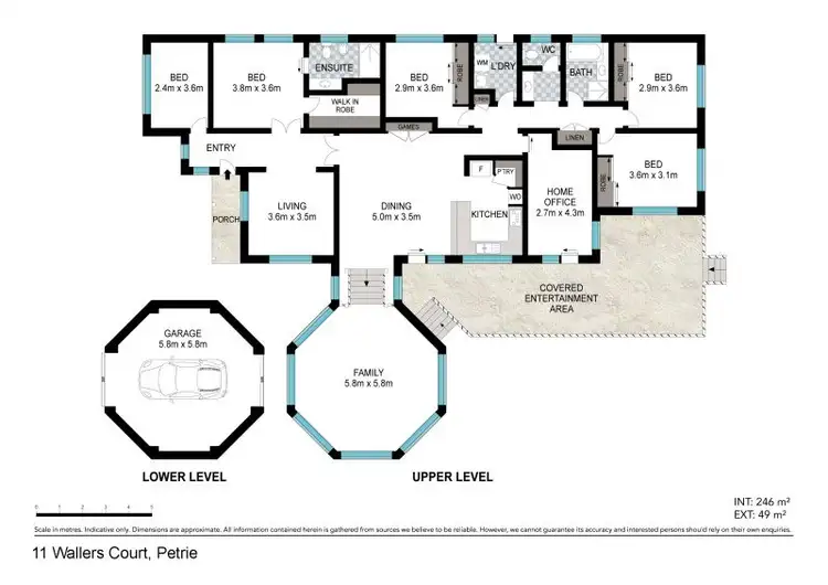 Floorplan of Homely house listing, 11 Wallers Court, Petrie QLD 4502