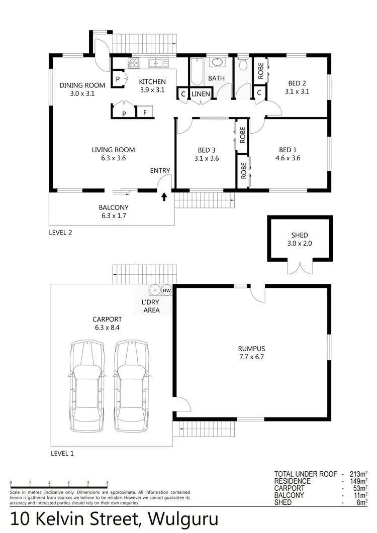 Floorplan of Homely house listing, 10 Kelvin Street, Wulguru QLD 4811
