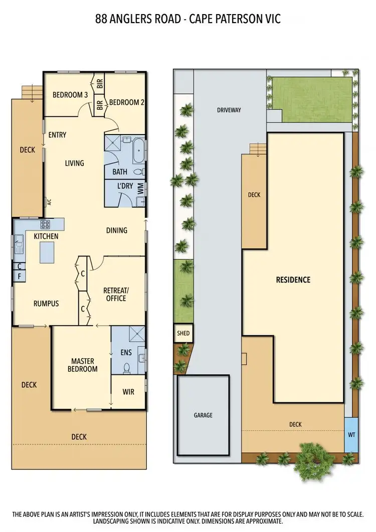 Floorplan of Homely house listing, 88 Anglers Road, Cape Paterson VIC 3995